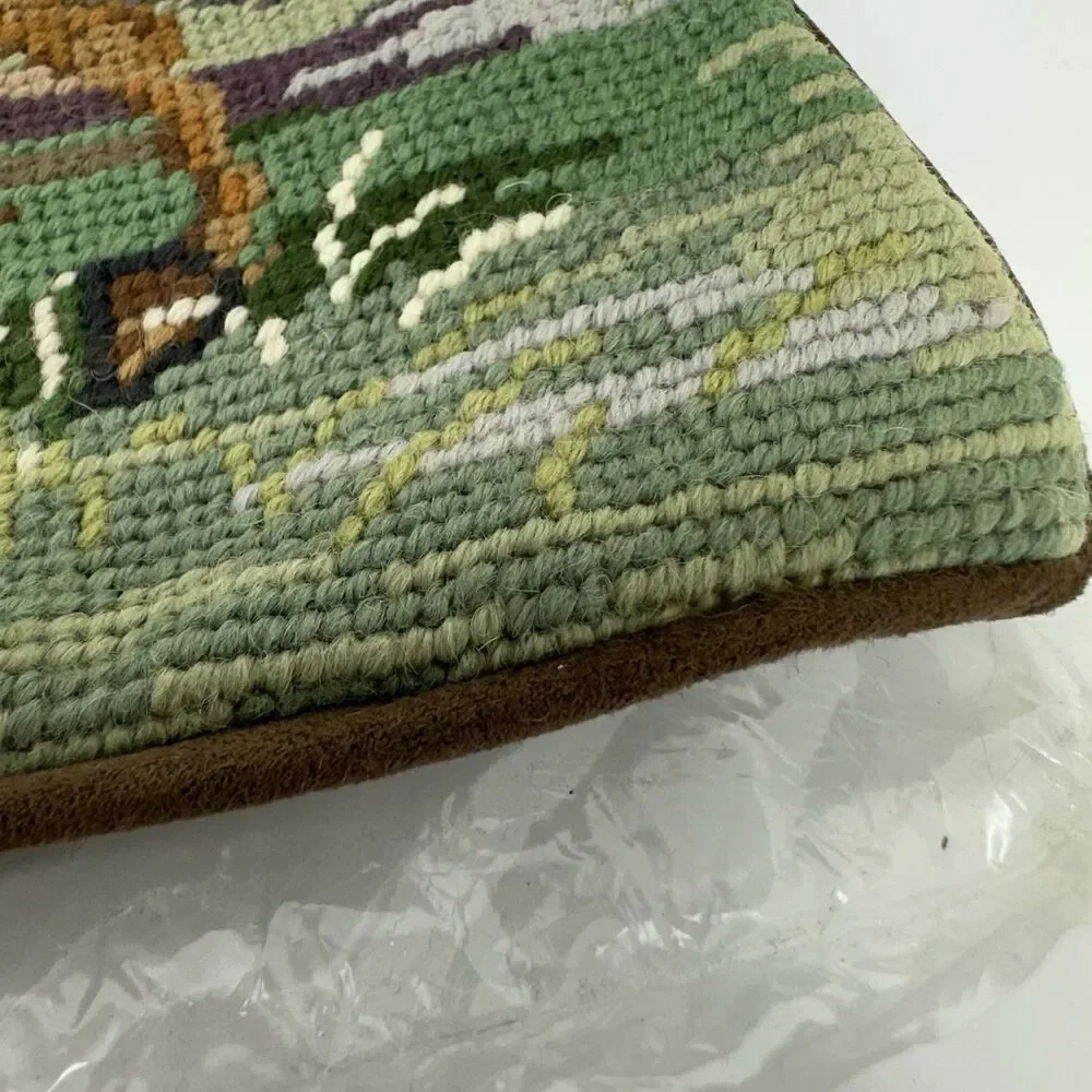 Horse Handcrafted Needlepoint By Union Trading Company Couch Pillow Case 16x11